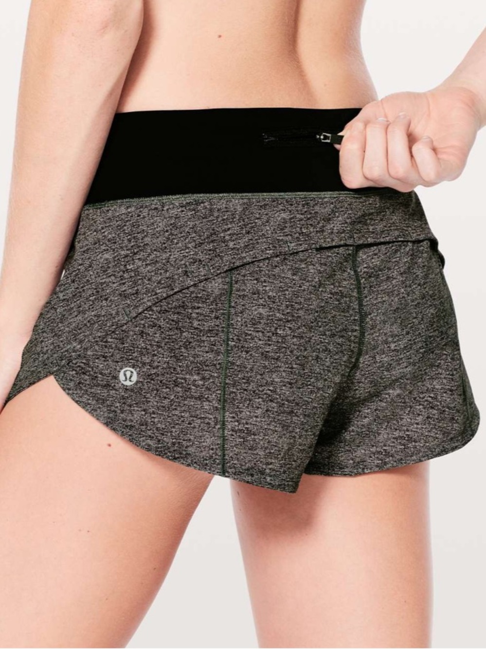 Lululemon speed up shorts built in brief liner 6